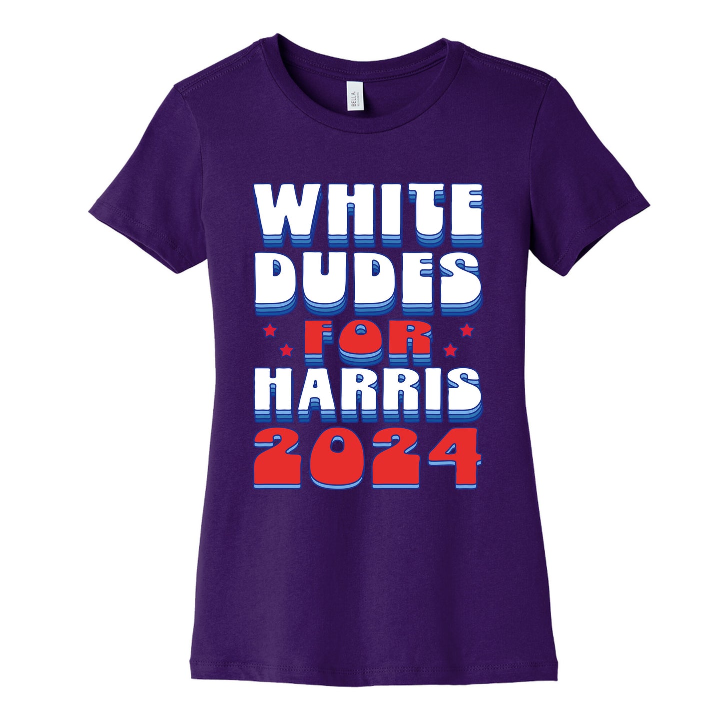 White Dudes for Harris Womens Cotton Tee