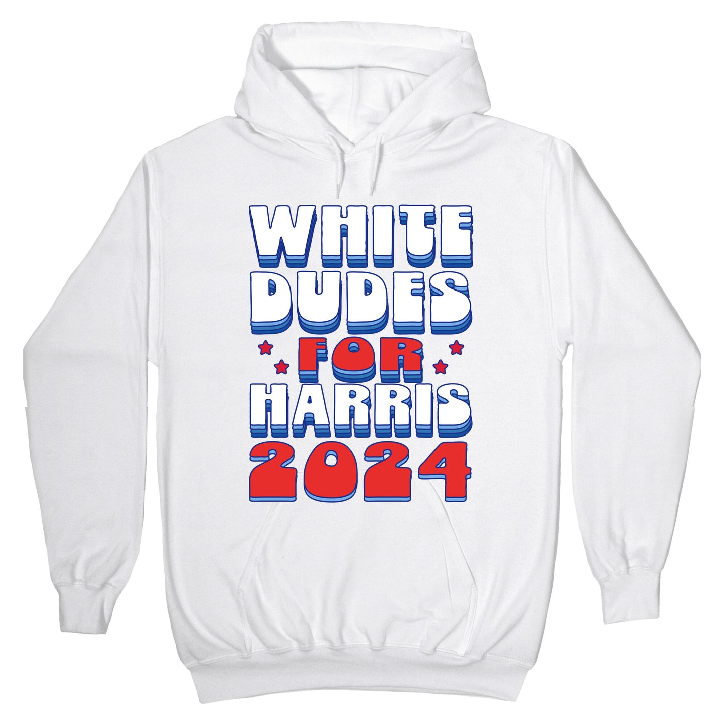 White Dudes for Harris Hoodie