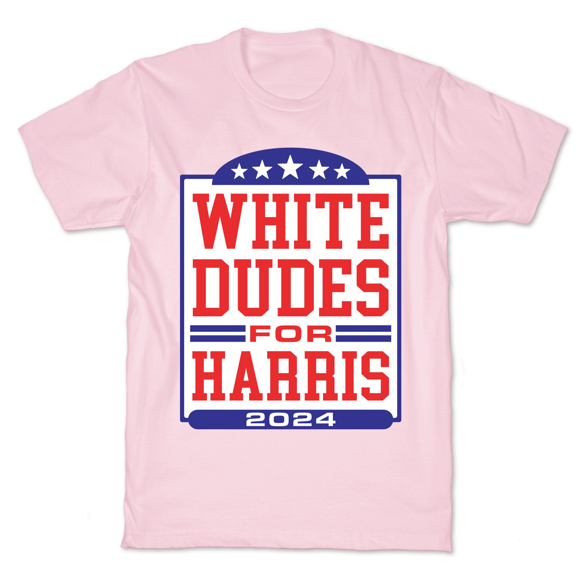 White Dudes for Harris 2024 T-Shirt