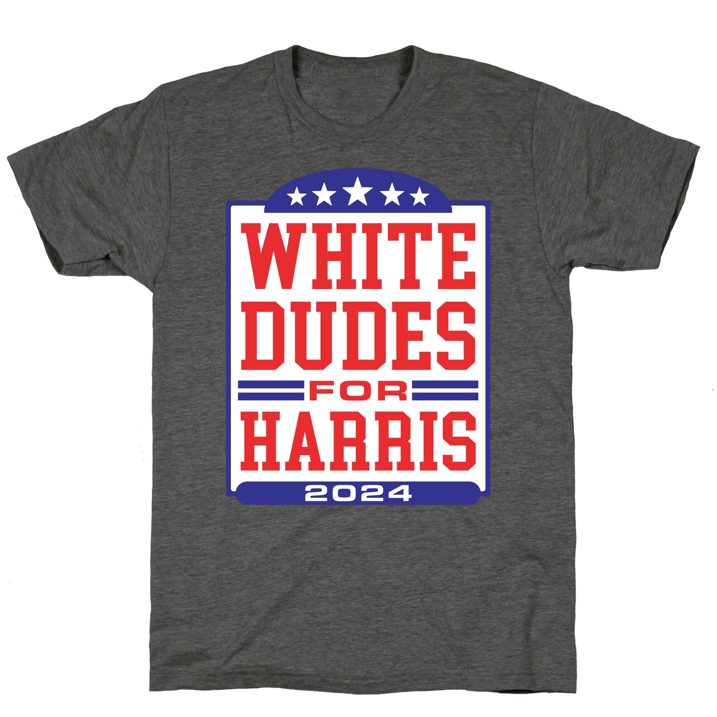 White Dudes for Harris 2024 Unisex Triblend Tee