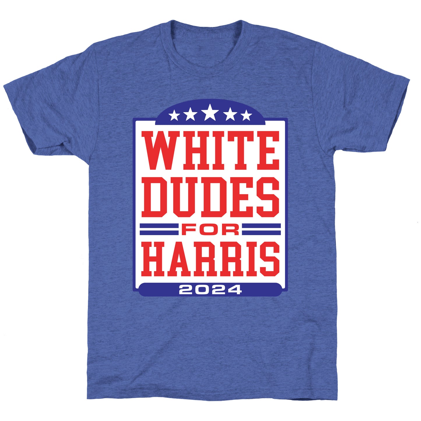 White Dudes for Harris 2024 Unisex Triblend Tee