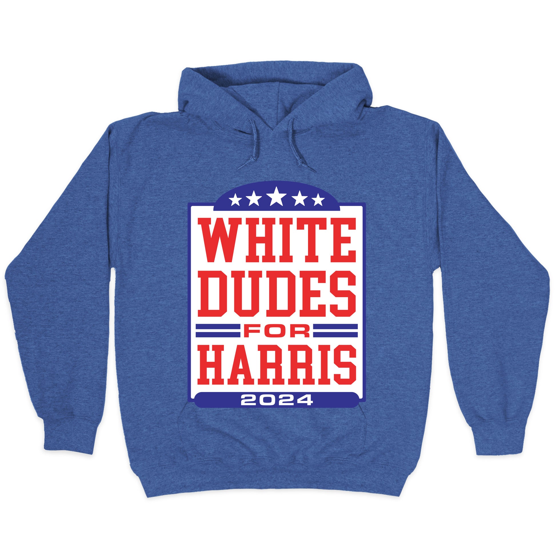 White Dudes for Harris 2024 Hoodie