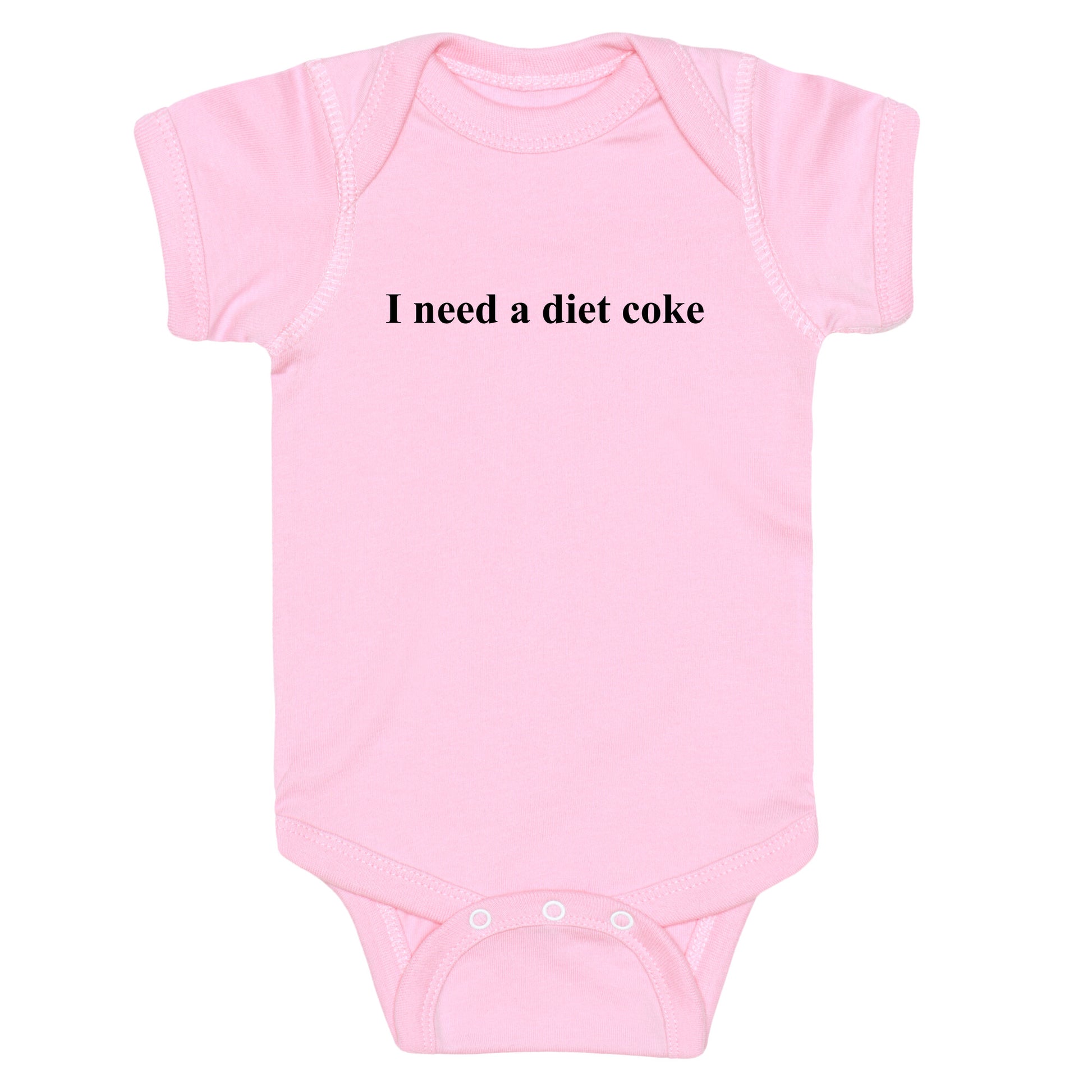 I Need A Diet Coke Baby One-Piece