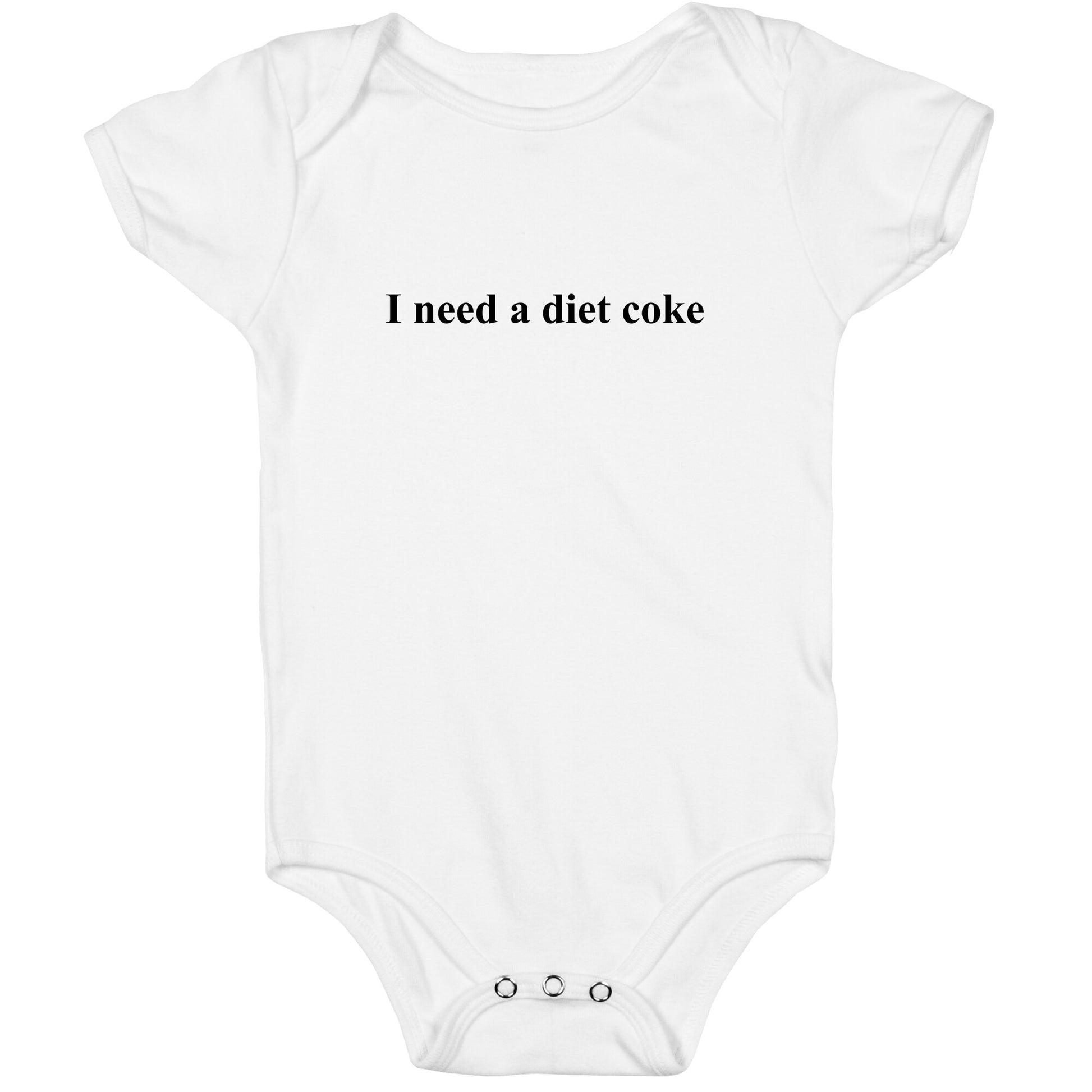 I Need A Diet Coke Baby One-Piece