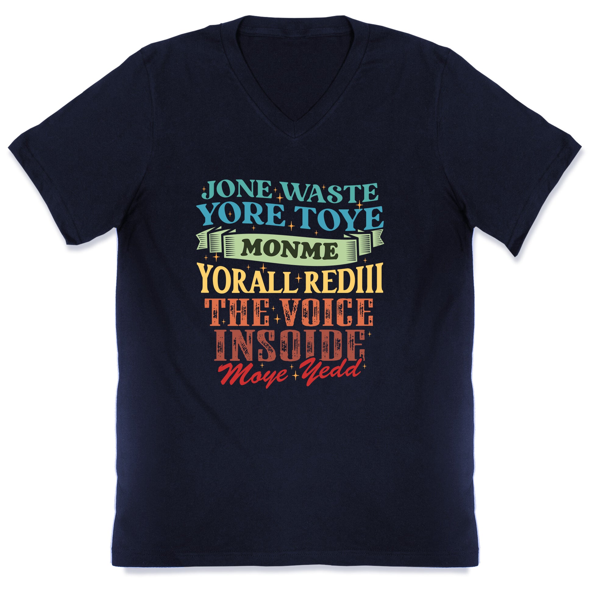 dont waste your time on me youre already the voice inside my yead V-Neck