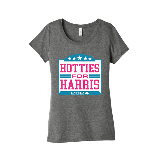 Hotties for Harris Womens Triblend Tee