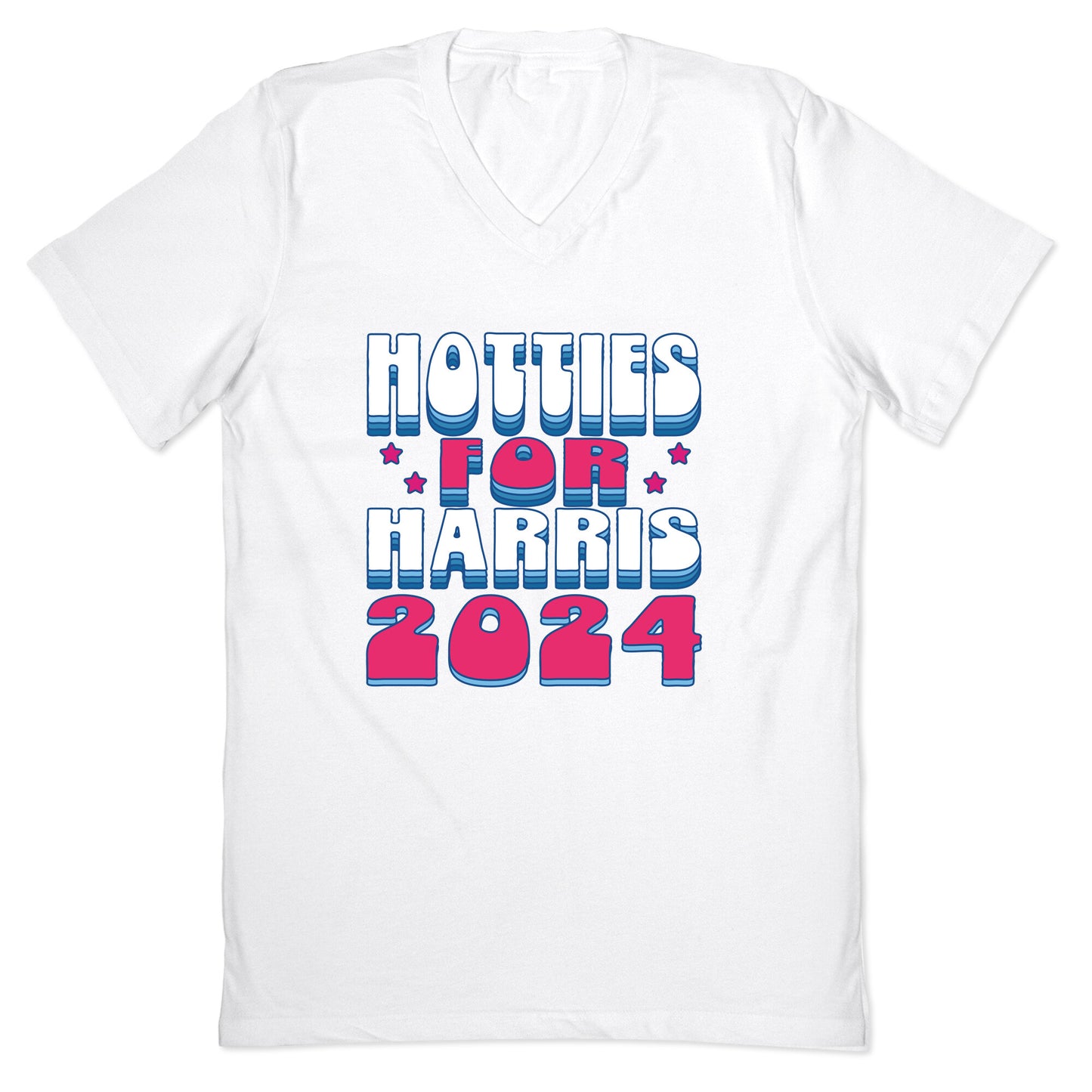 Hotties for Kamala Harris V-Neck