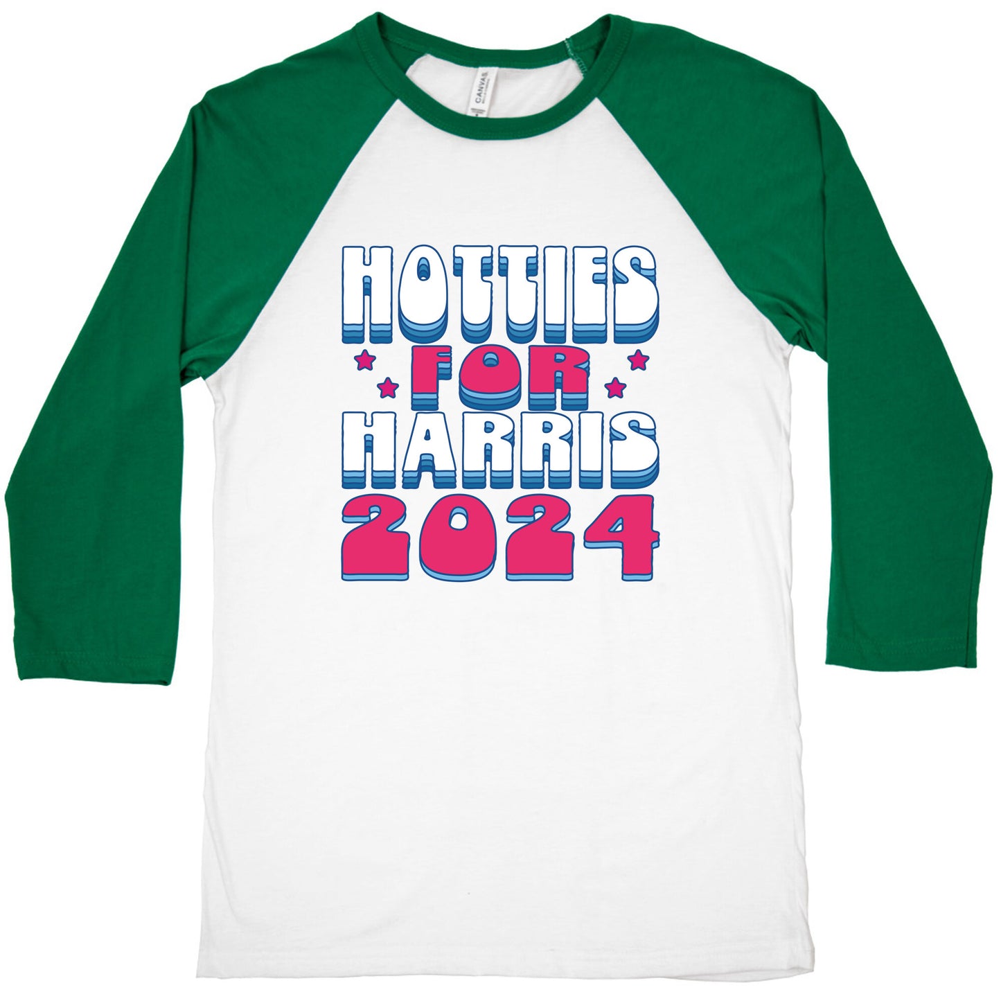 Hotties for Kamala Harris Baseball Tee