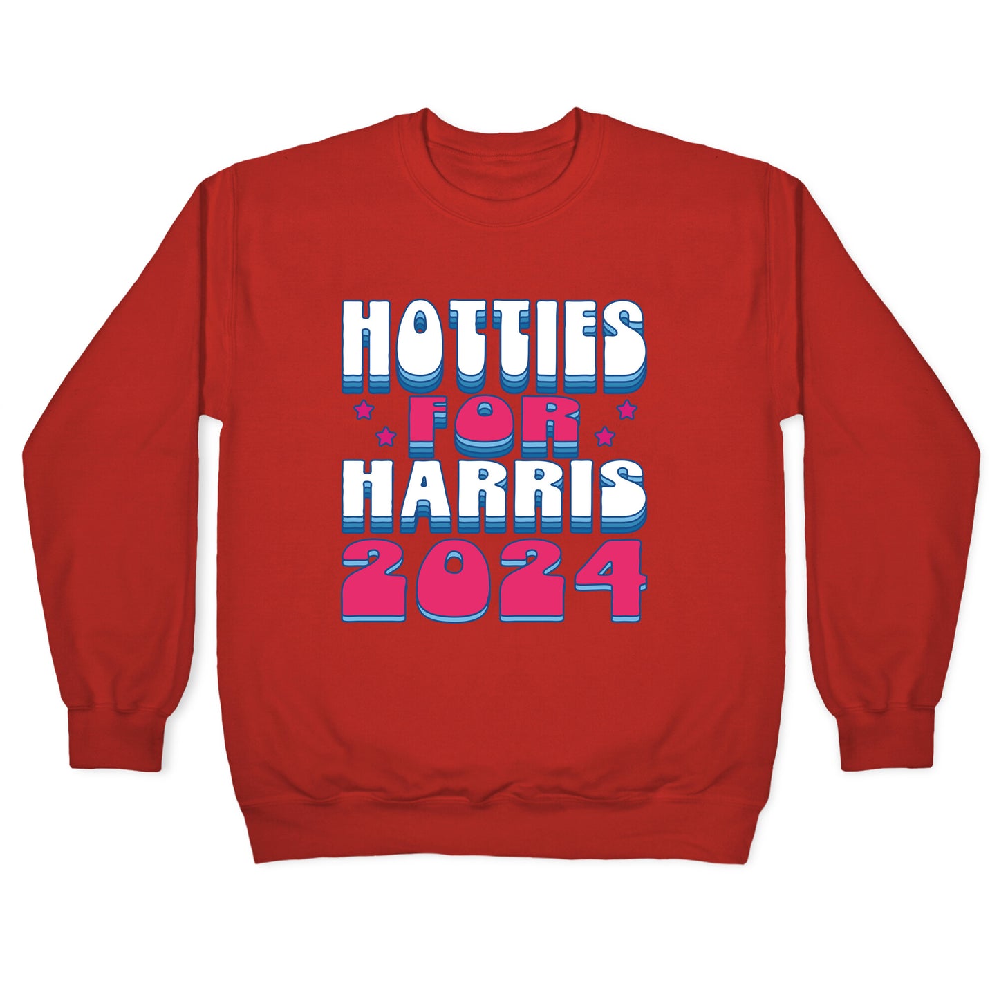 Hotties for Kamala Harris Crewneck Sweatshirt
