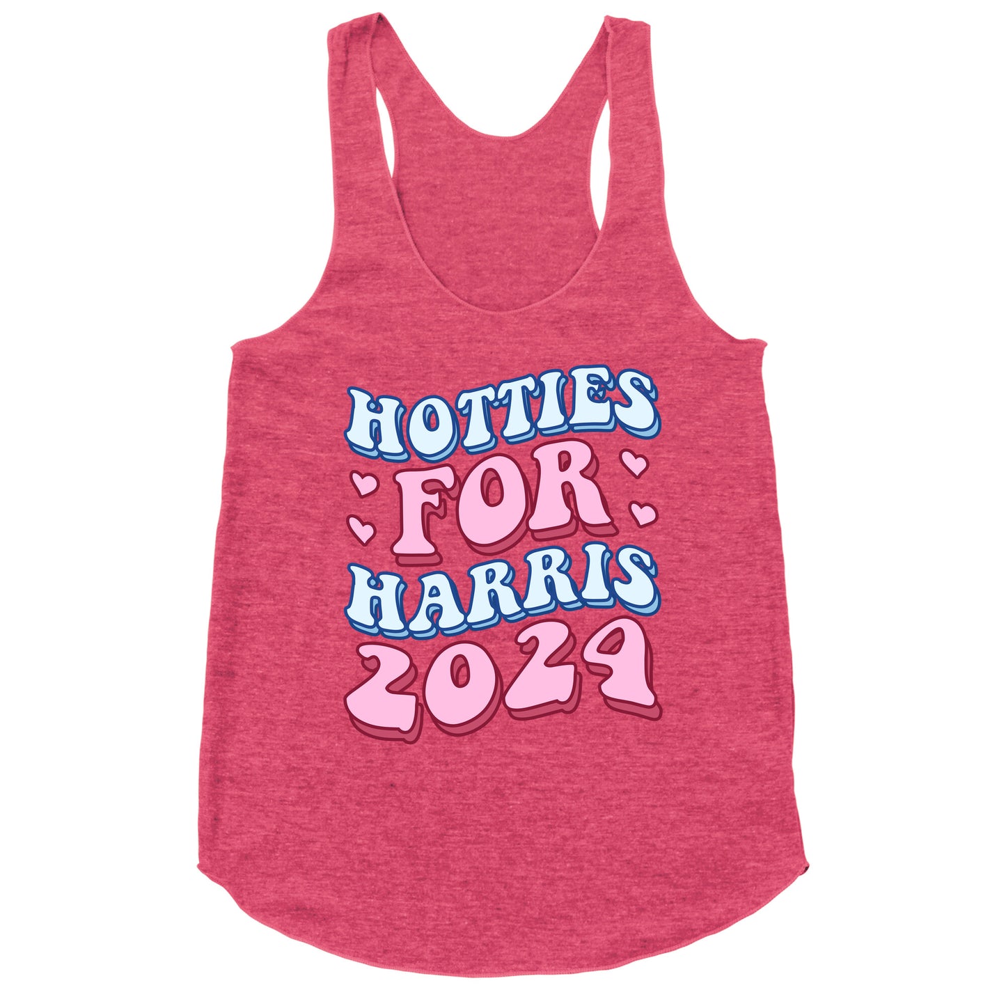 Hotties for Harris 2024 Racerback Tank