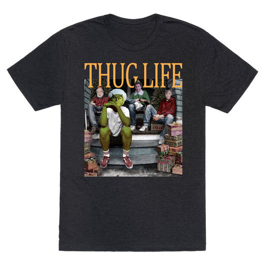 Thug Life Christmas Unisex Triblend Tee