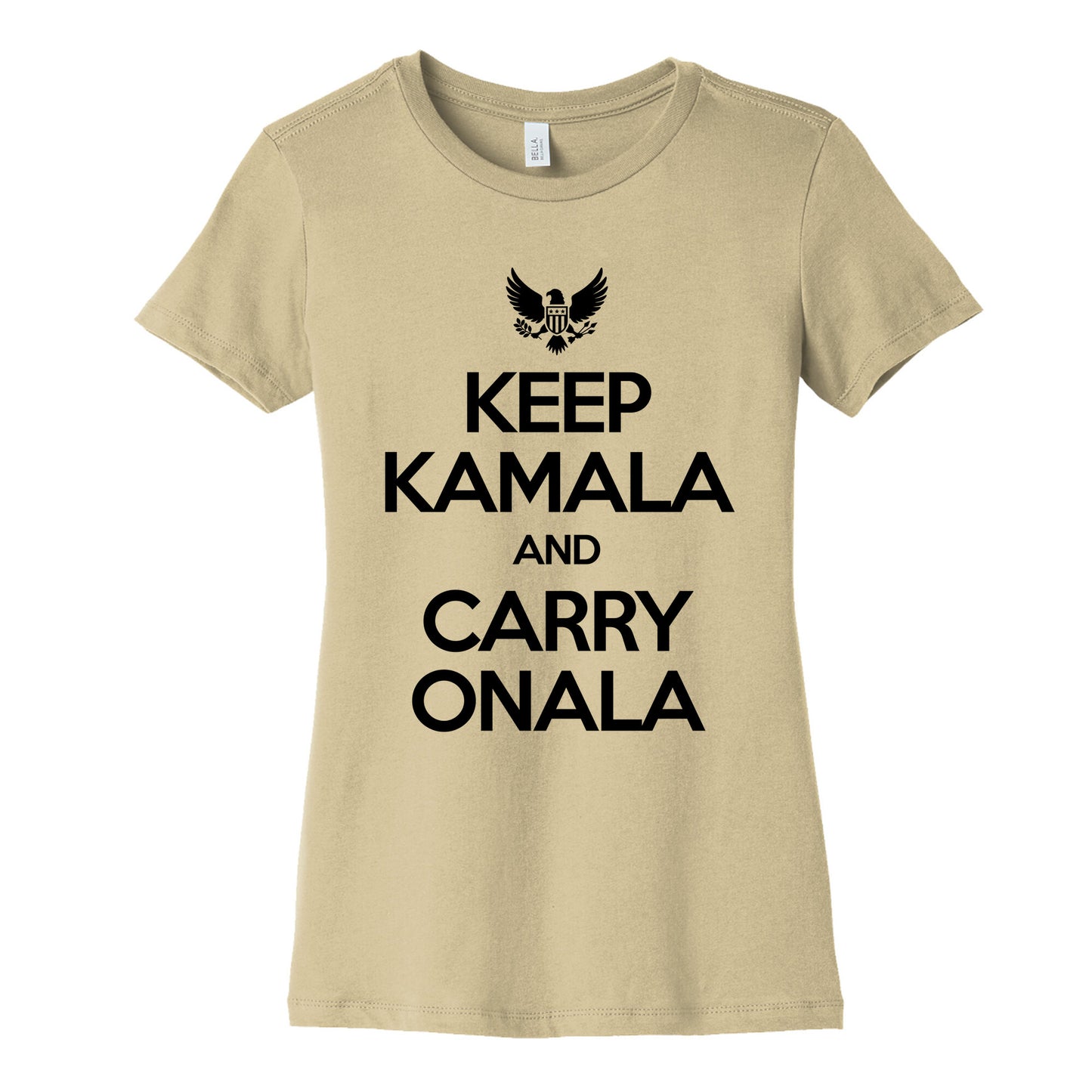 Keep Kamala and Carry Onala Womens Cotton Tee