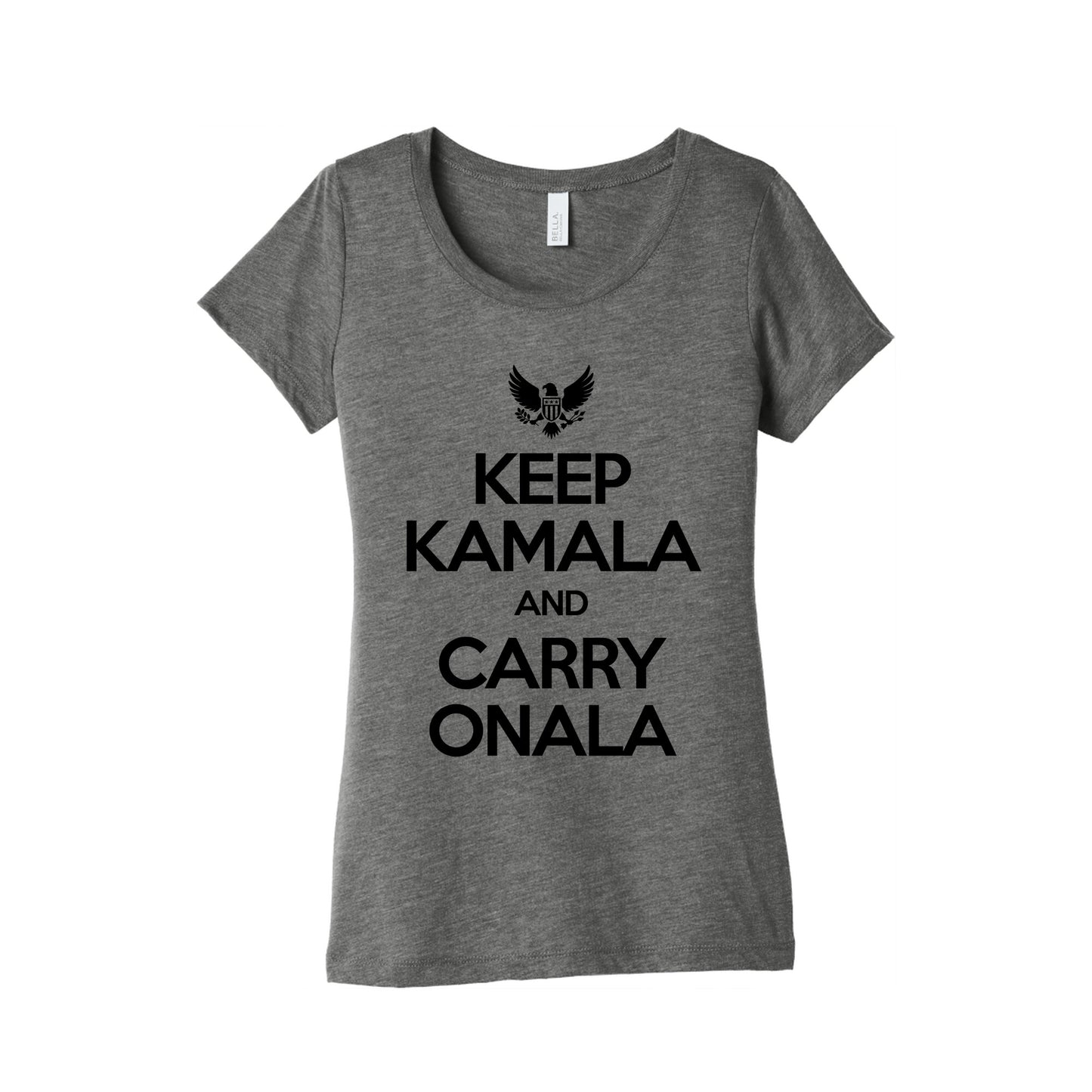 Keep Kamala and Carry Onala Womens Triblend Tee