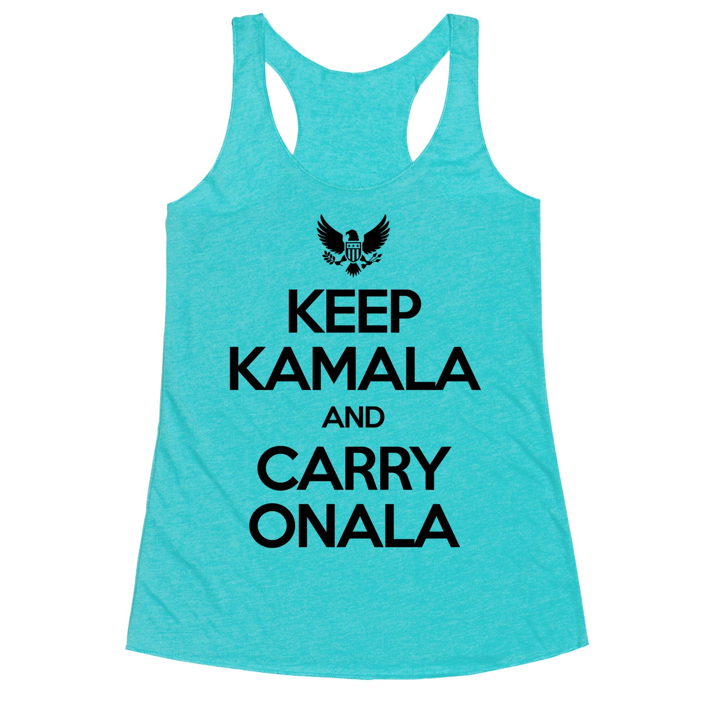 Keep Kamala and Carry Onala Racerback Tank