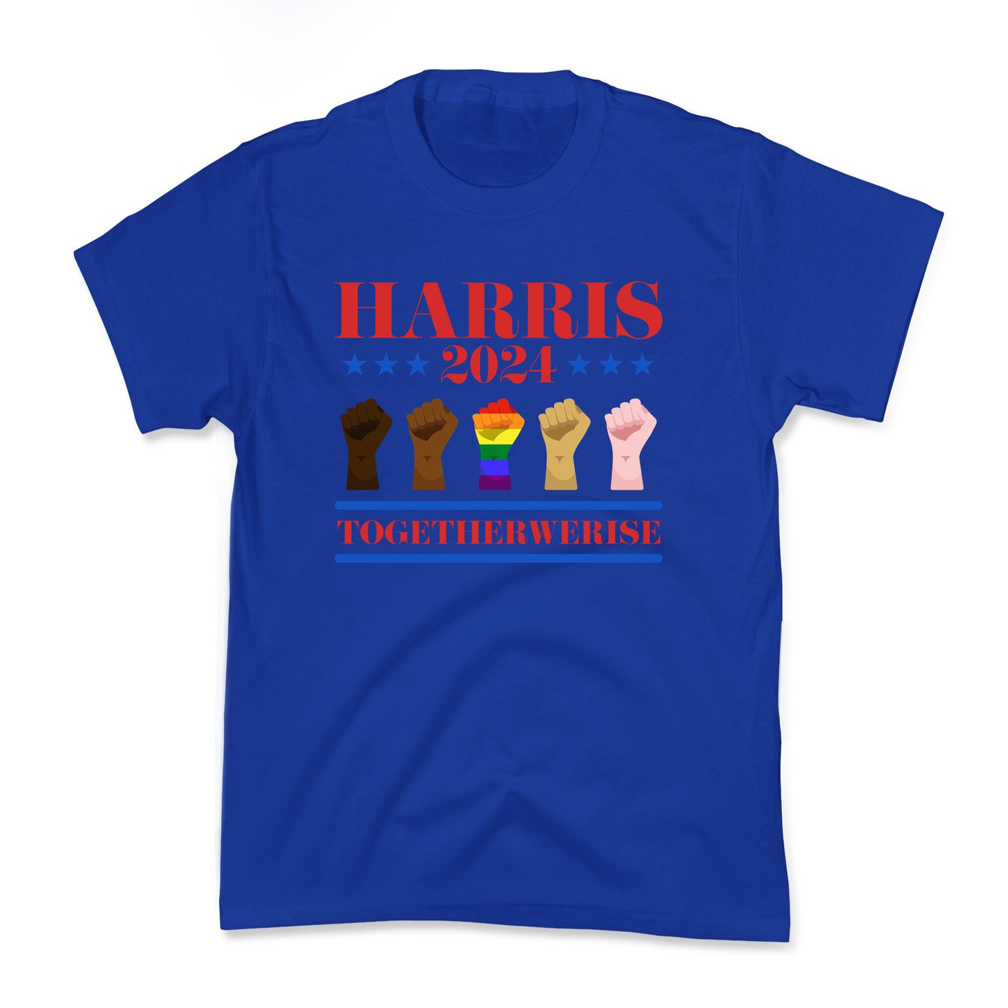 Together We Rise Harris 2024 Kids Tee