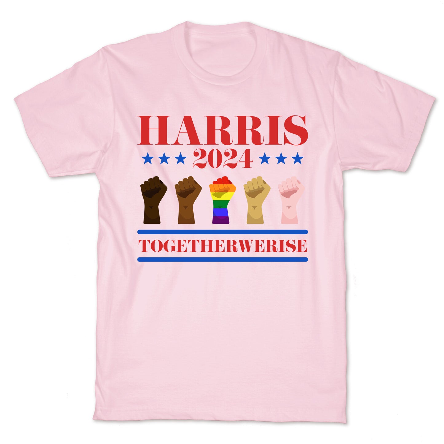 Together We Rise Harris 2024 T-Shirt