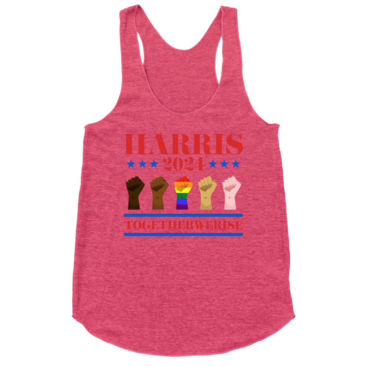 Together We Rise Harris 2024 Racerback Tank