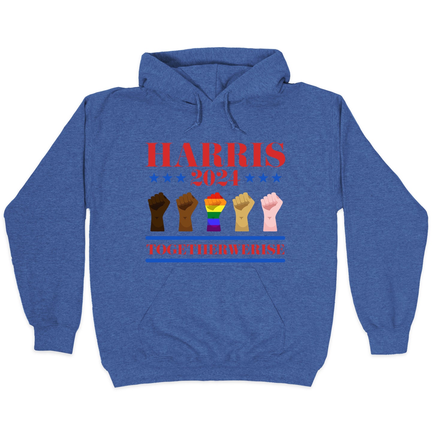 Together We Rise Harris 2024 Hoodie