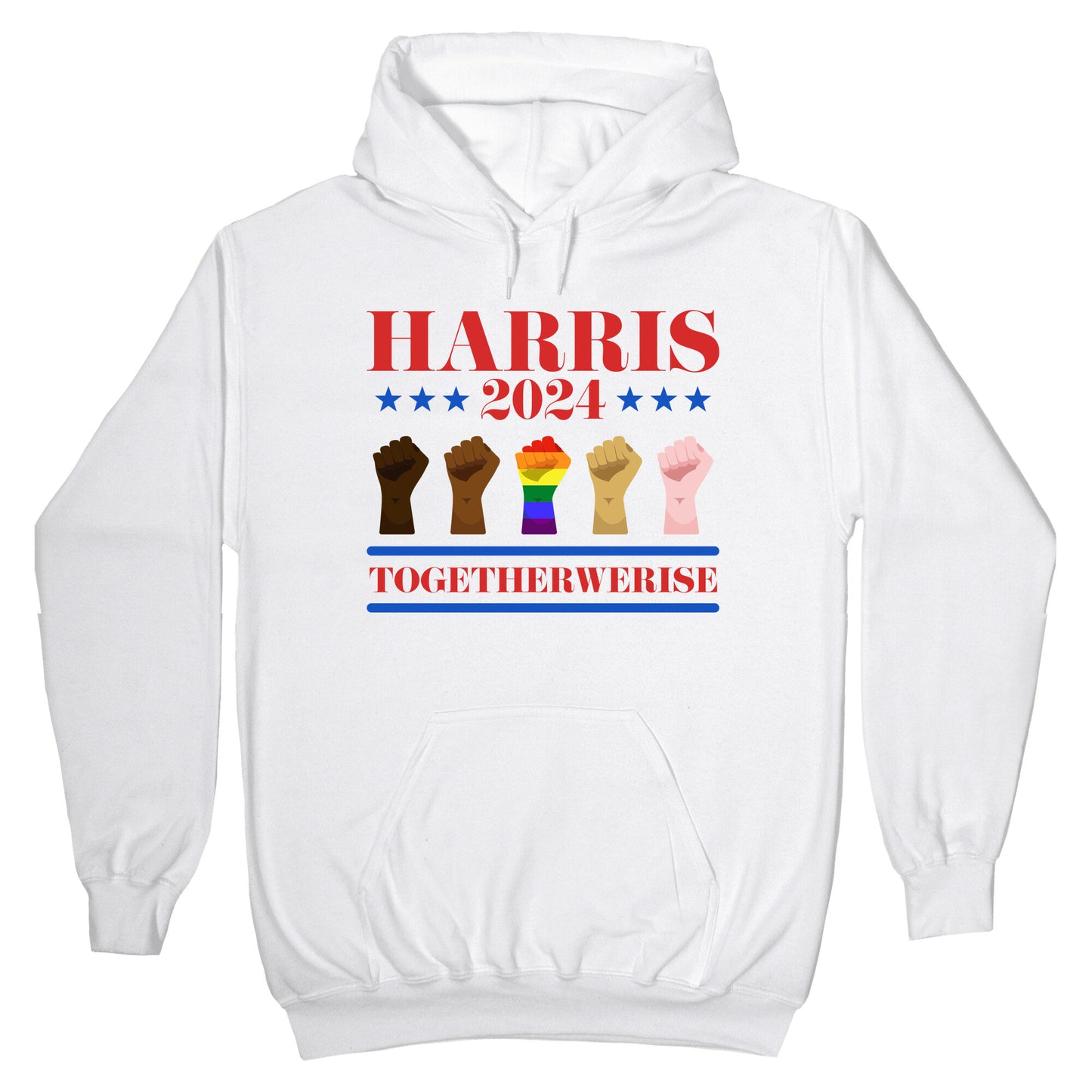 Together We Rise Harris 2024 Hoodie