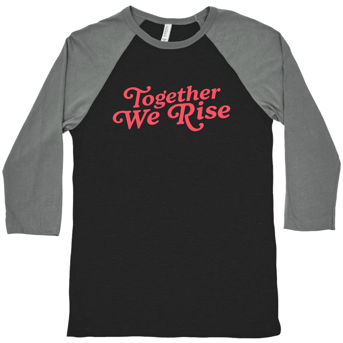 Together We Rise Baseball Tee
