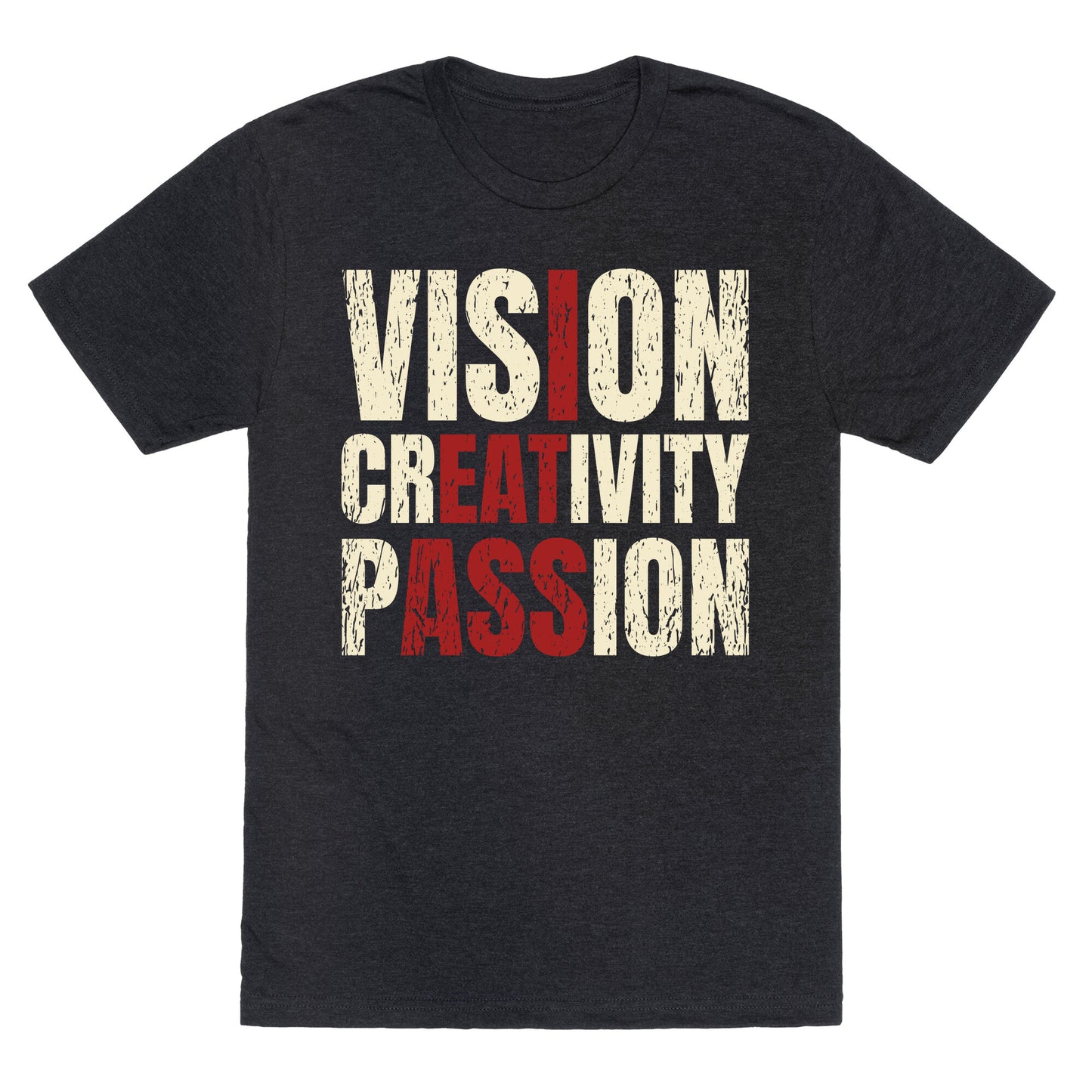 Vision Creativity Passion Unisex Triblend Tee