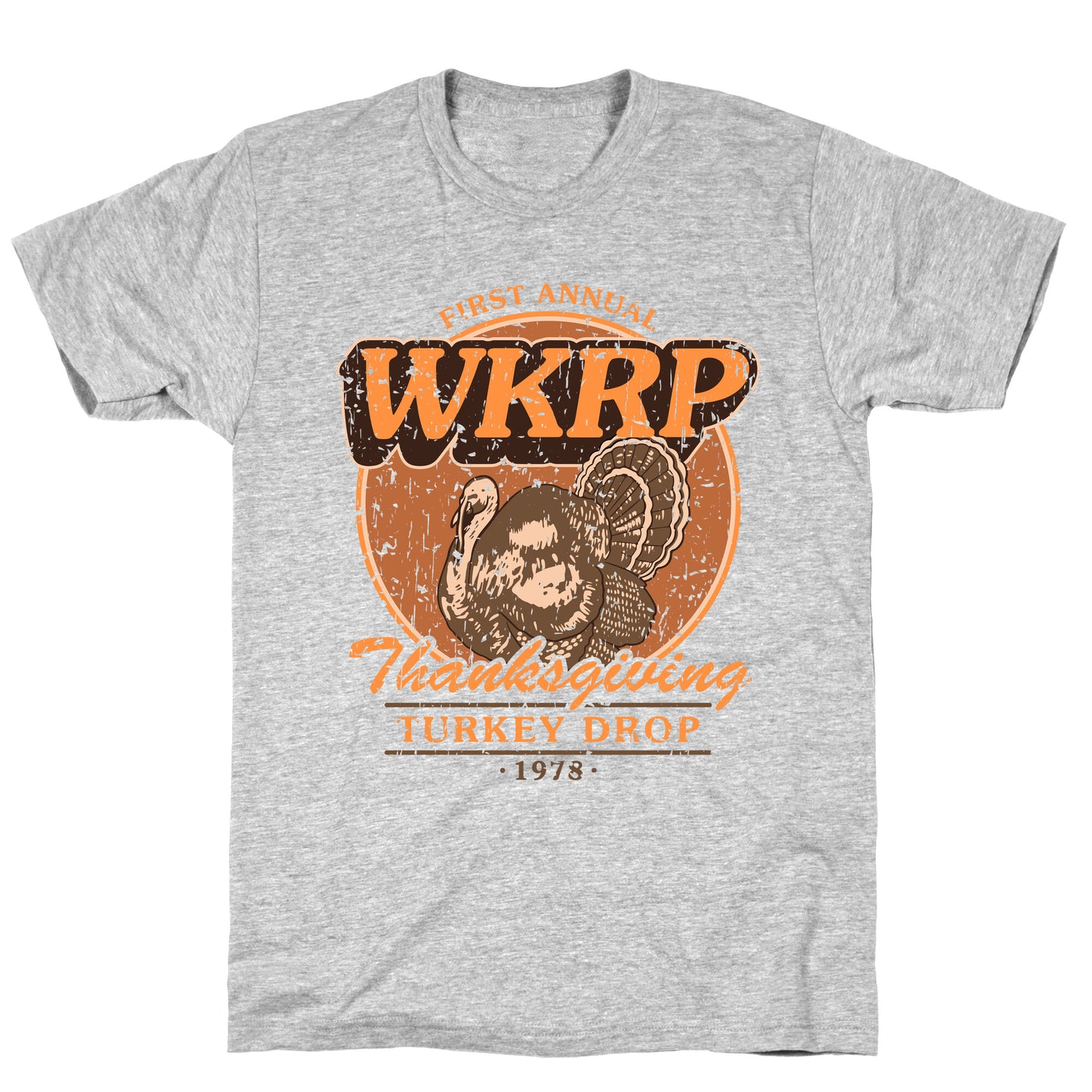 WKRP Turkey Drop T-Shirt