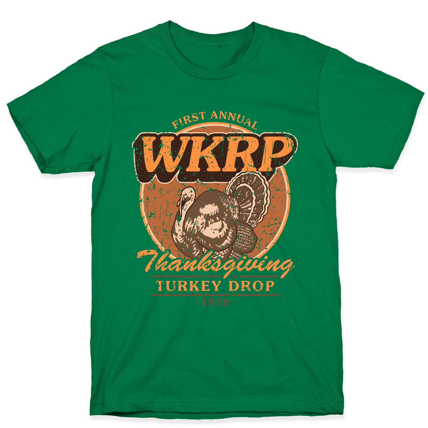 WKRP Turkey Drop T-Shirt
