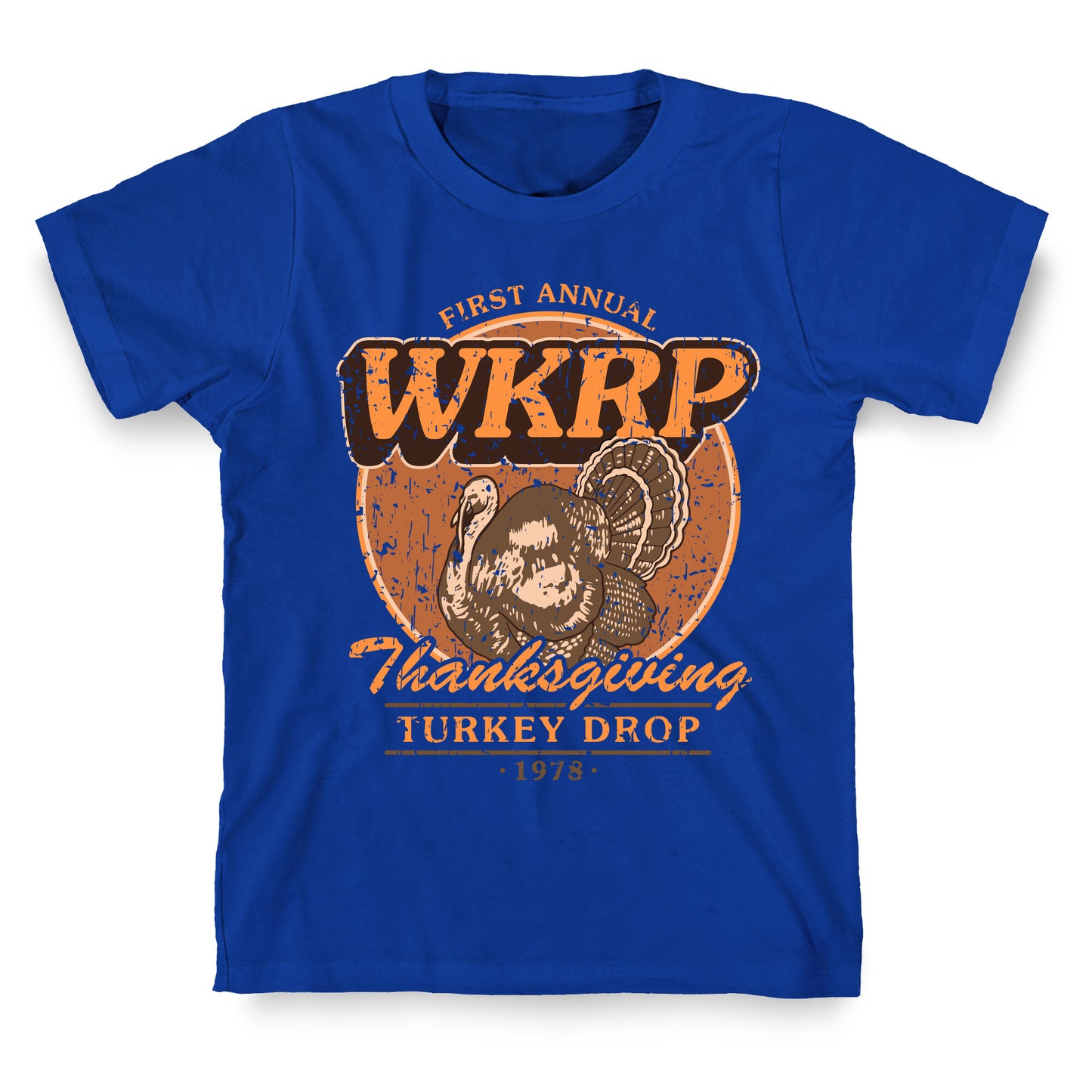WKRP Turkey Drop T-Shirt