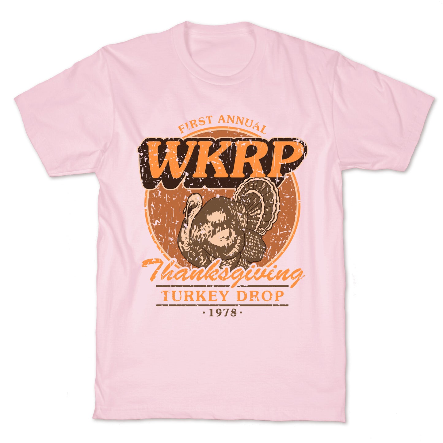 WKRP Turkey Drop T-Shirt
