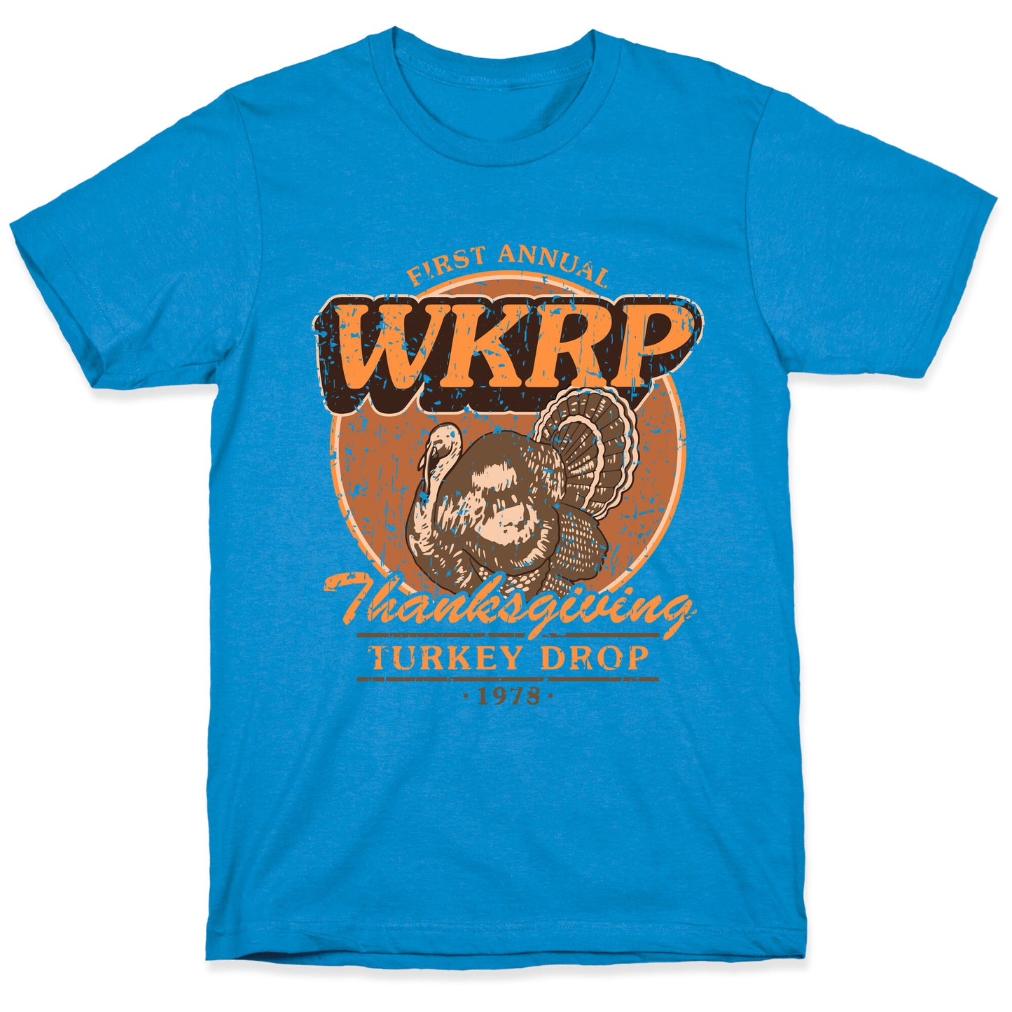 WKRP Turkey Drop T-Shirt