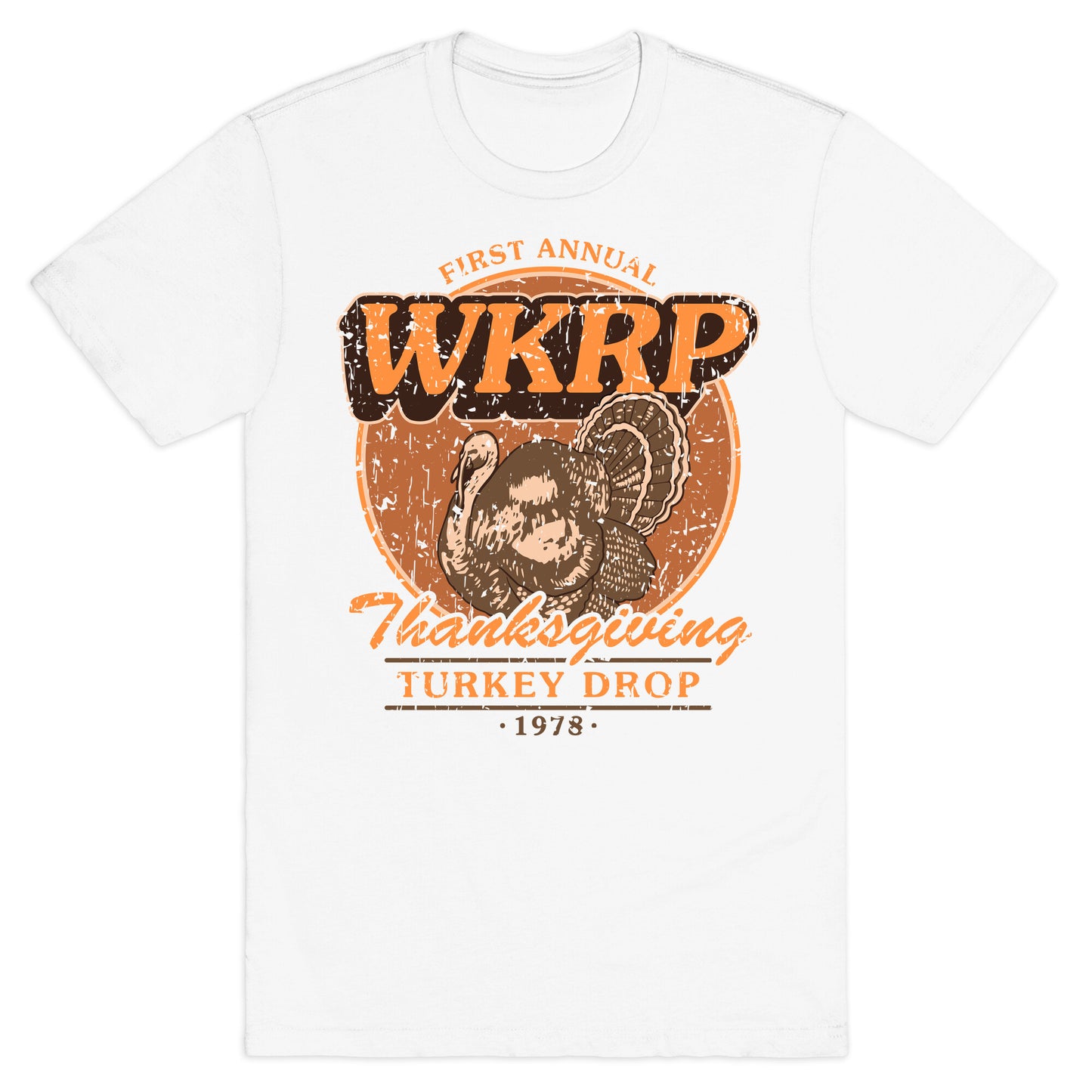 WKRP Turkey Drop T-Shirt