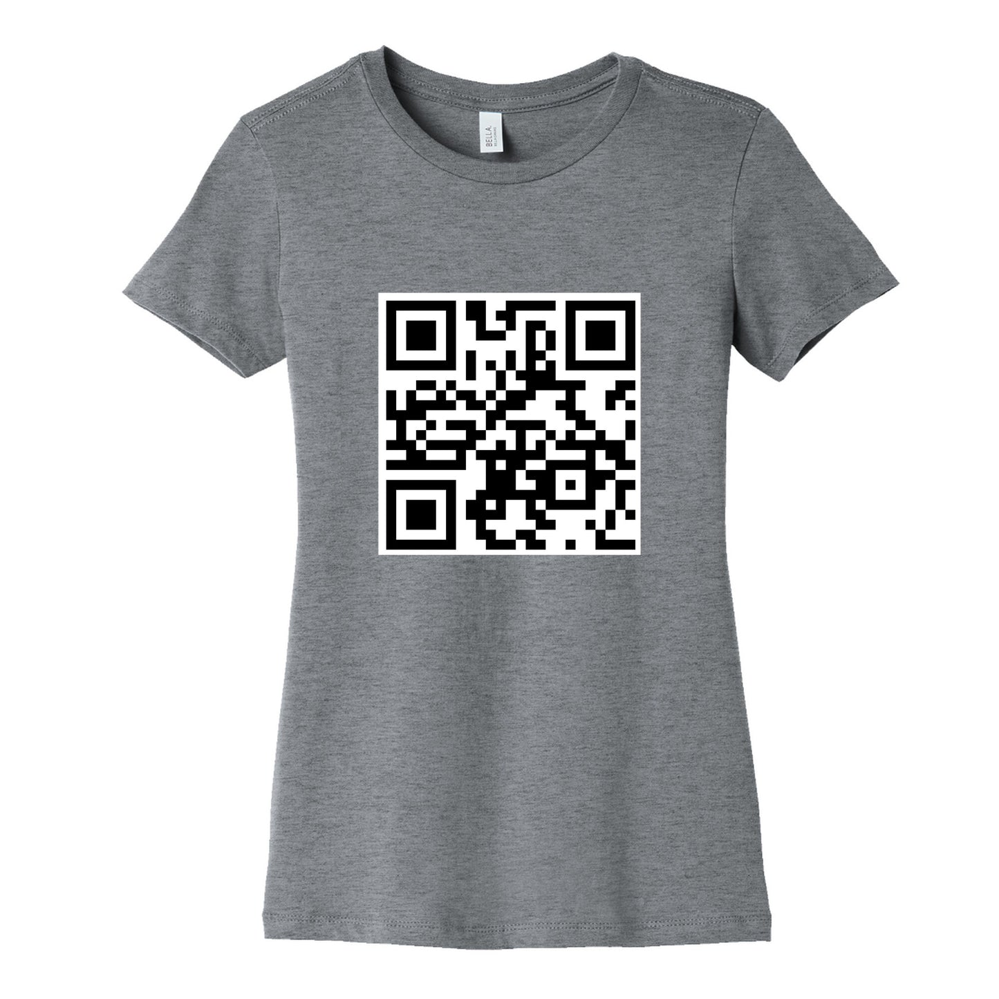 QR Code Womens Cotton Tee