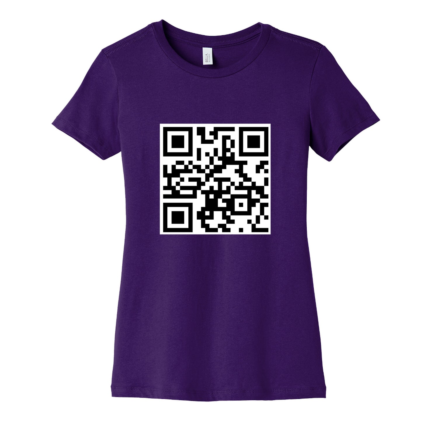 QR Code Womens Cotton Tee