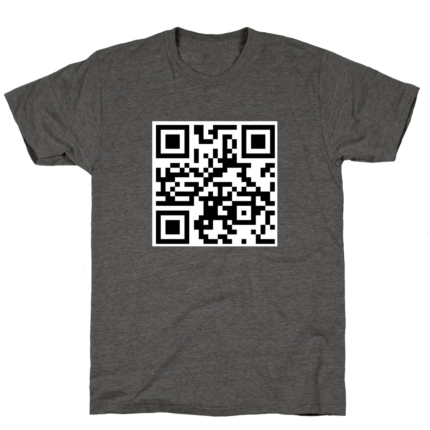 QR Code Unisex Triblend Tee