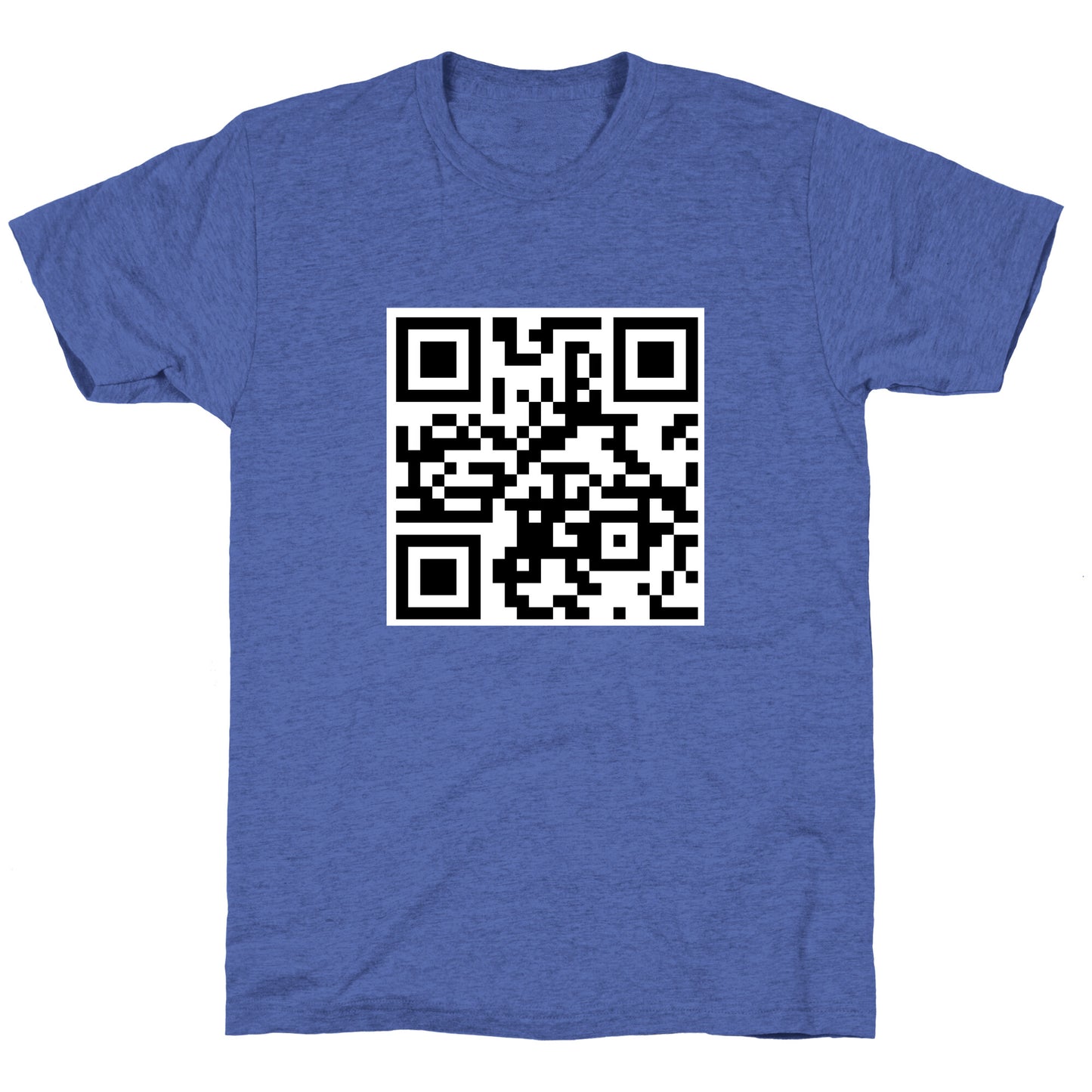 QR Code Unisex Triblend Tee