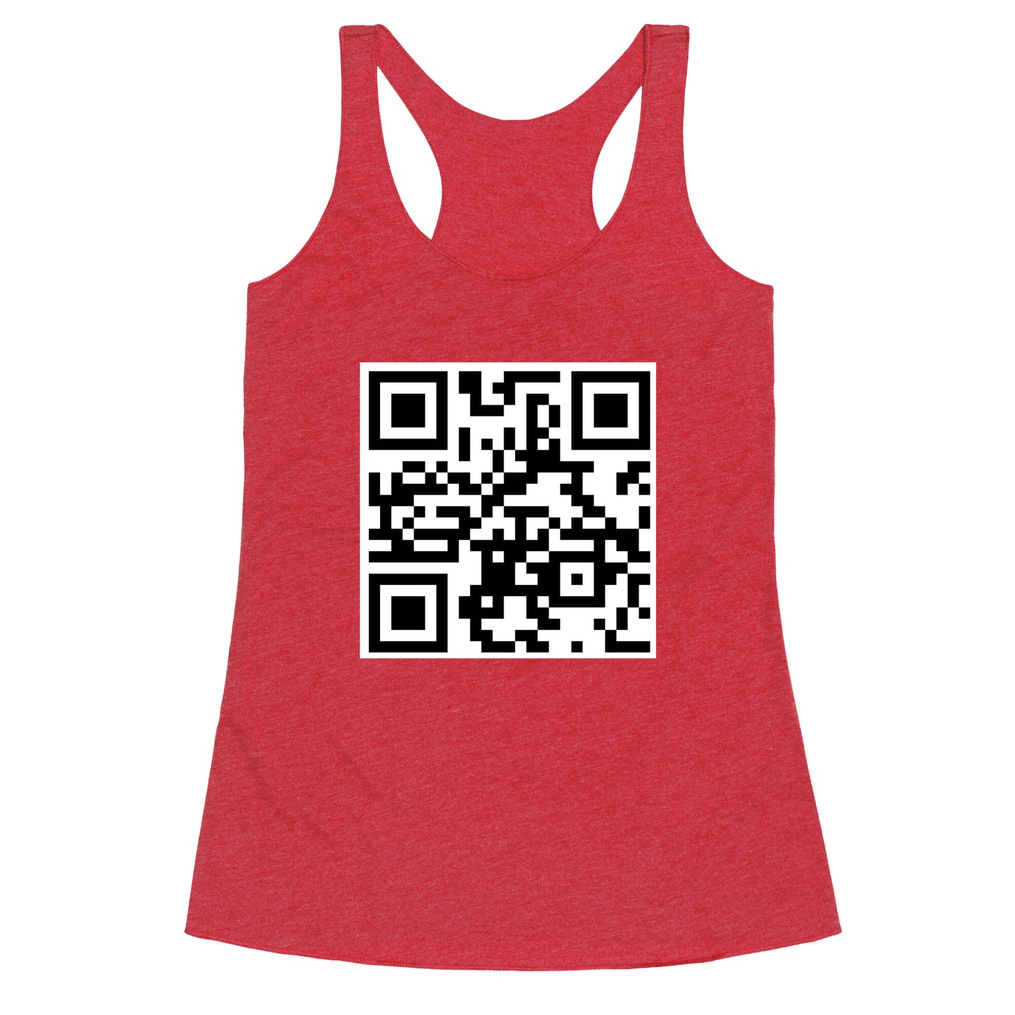 QR Code Racerback Tank