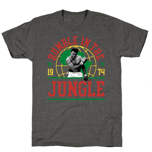 Rumble in the Jungle Unisex Triblend Tee