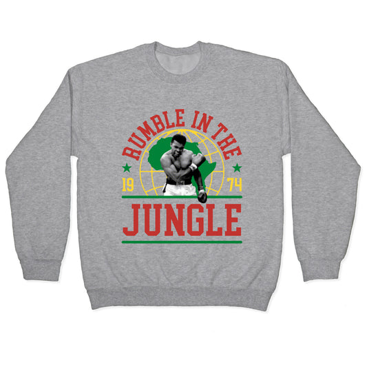 Rumble in the Jungle Crewneck Sweatshirt
