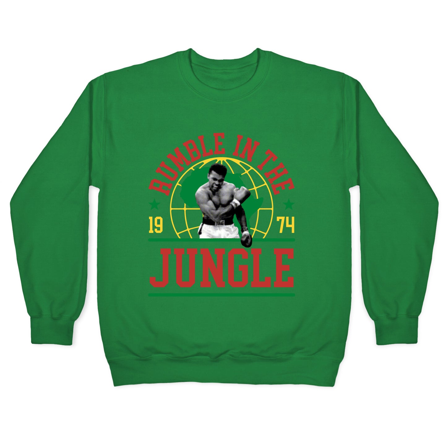 Rumble in the Jungle Crewneck Sweatshirt