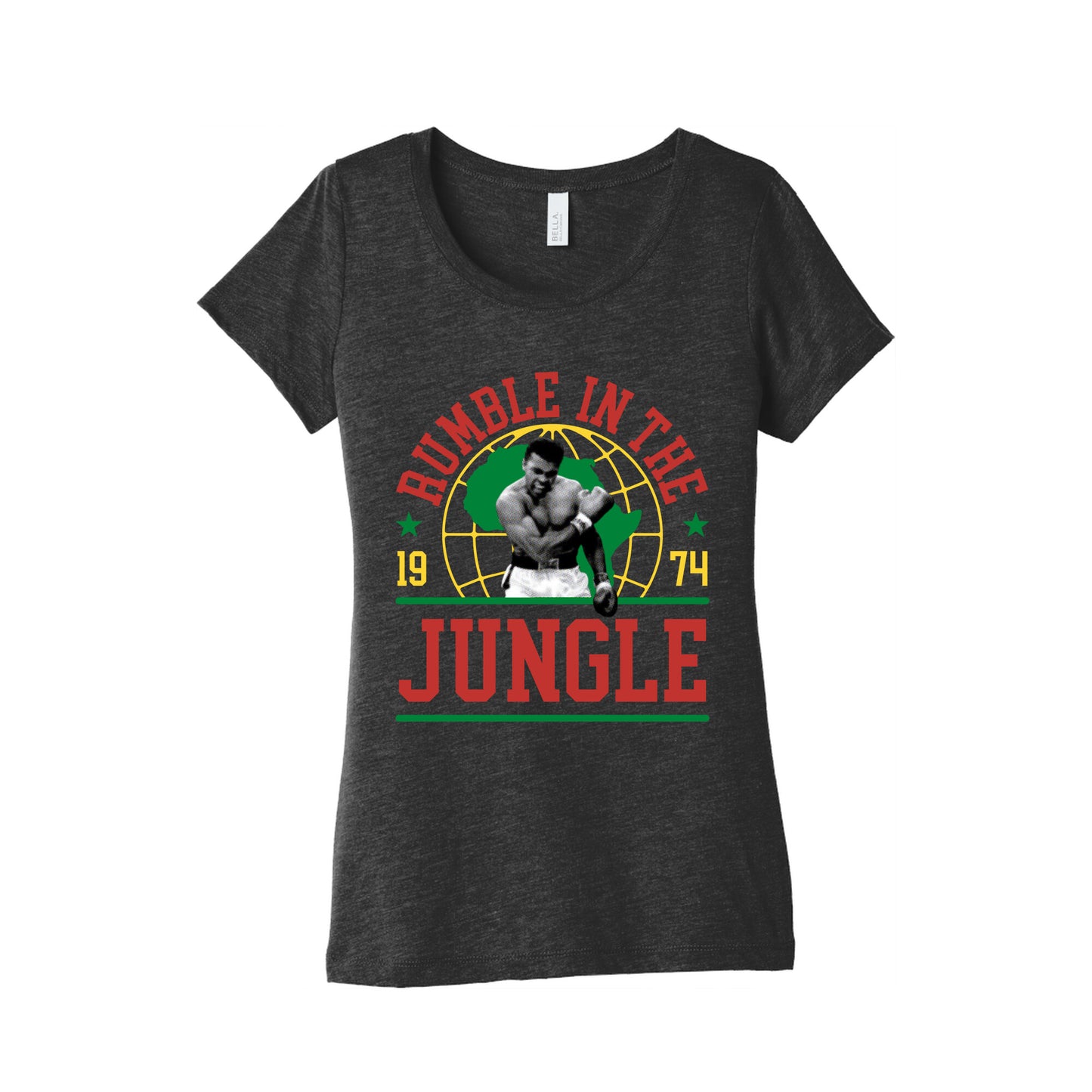 Rumble in the Jungle Womens Triblend Tee