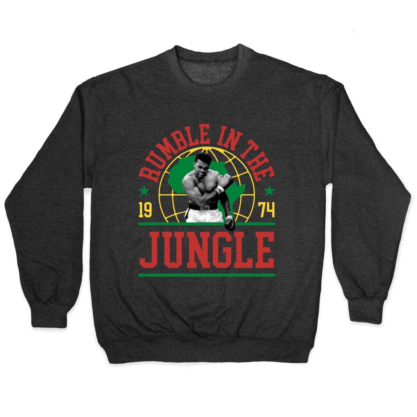 Rumble in the Jungle Crewneck Sweatshirt