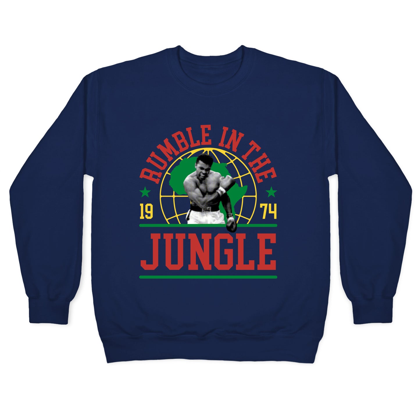 Rumble in the Jungle Crewneck Sweatshirt