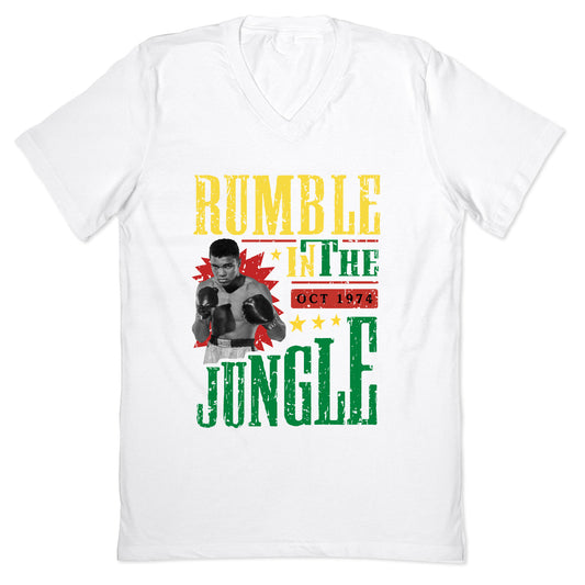 Rumble in the Jungle V-Neck