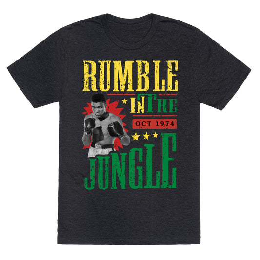 Rumble in the Jungle Unisex Triblend Tee