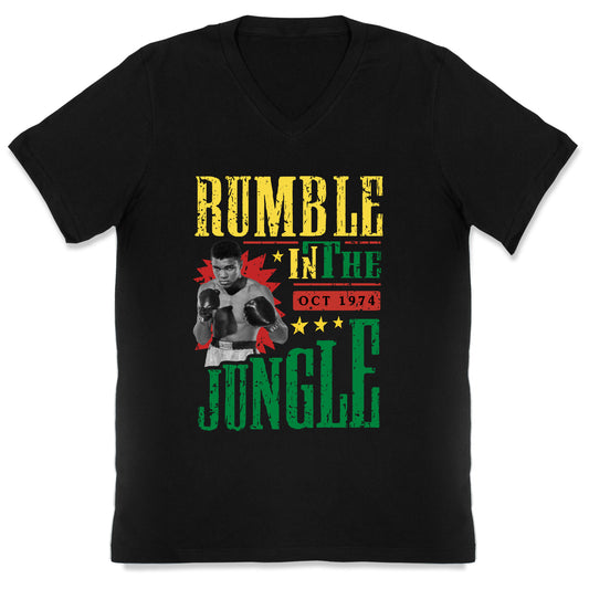 Rumble in the Jungle V-Neck