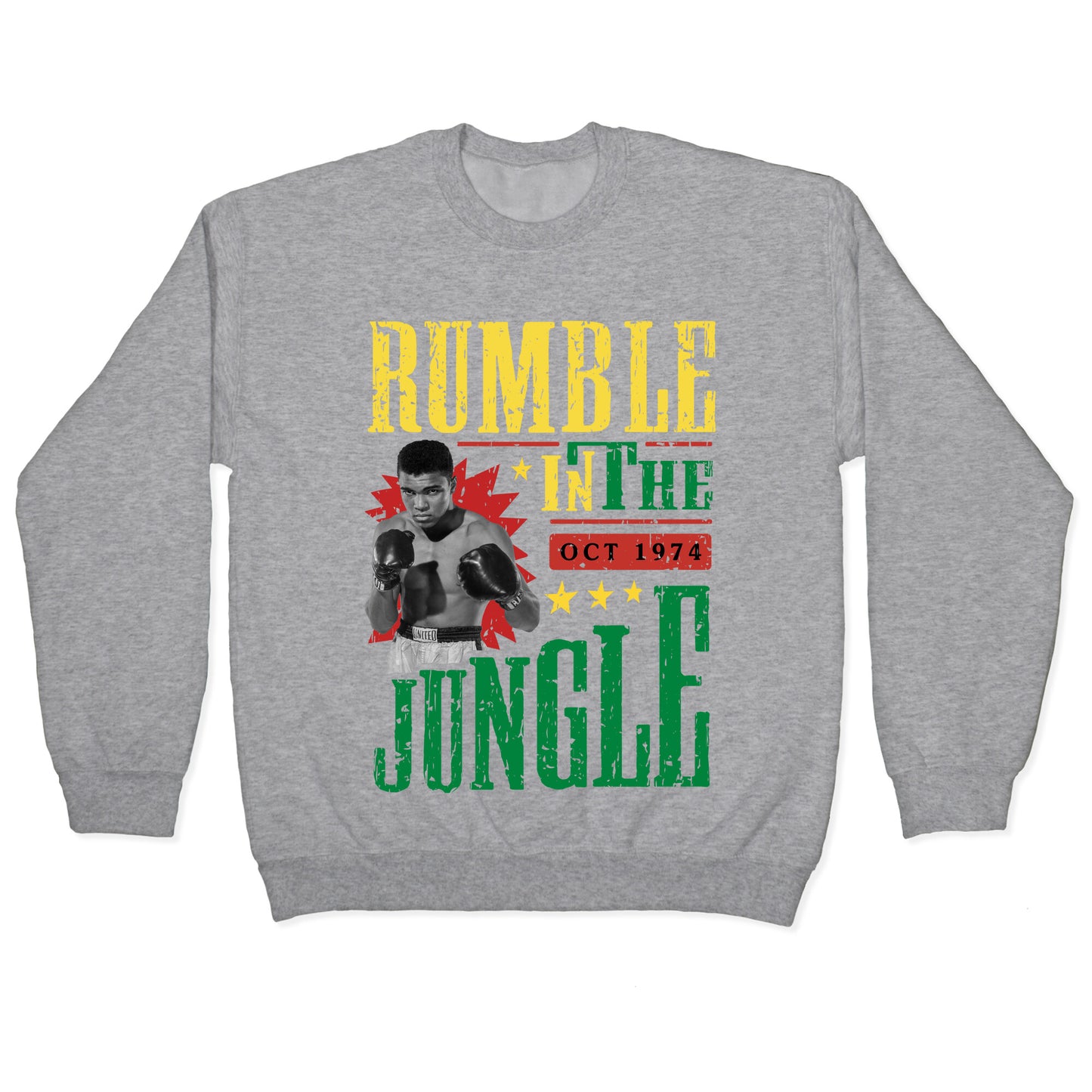 Rumble in the Jungle Crewneck Sweatshirt