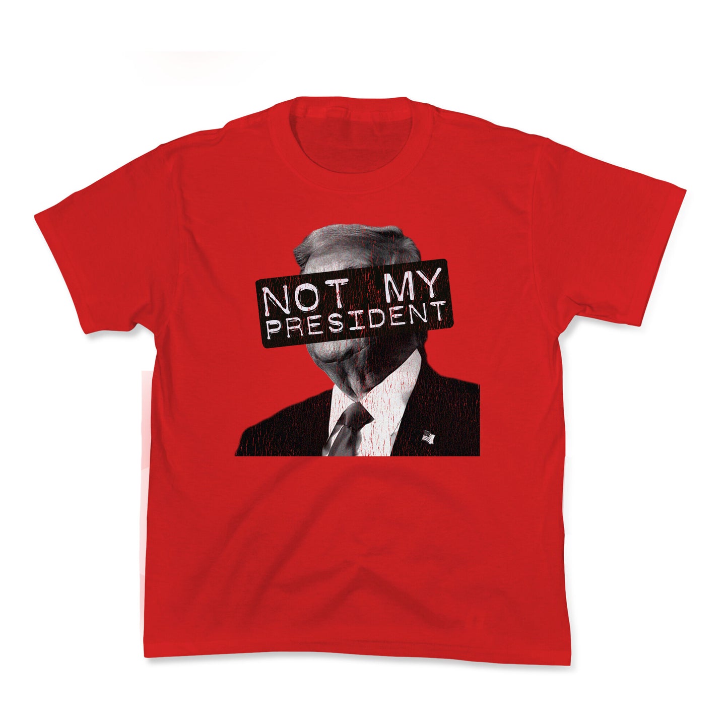 Not My President Kids Tee