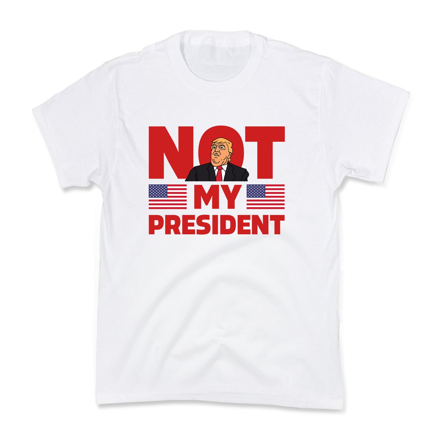 Not My President Kids Tee
