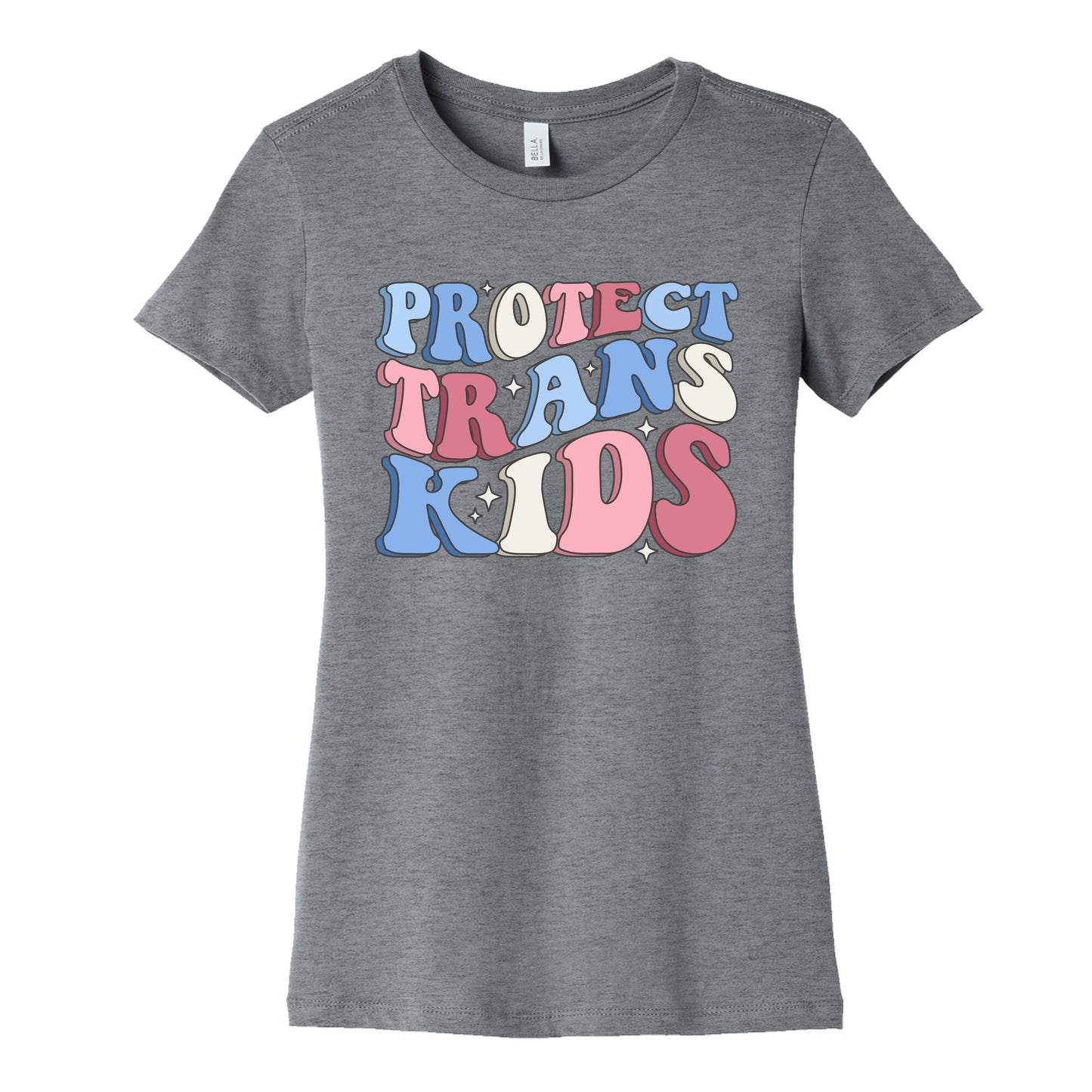 Protect Trans Kids Womens Cotton Tee