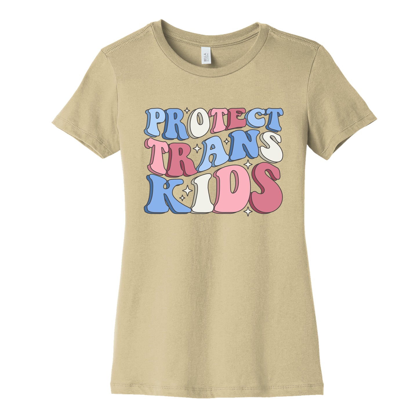 Protect Trans Kids Womens Cotton Tee